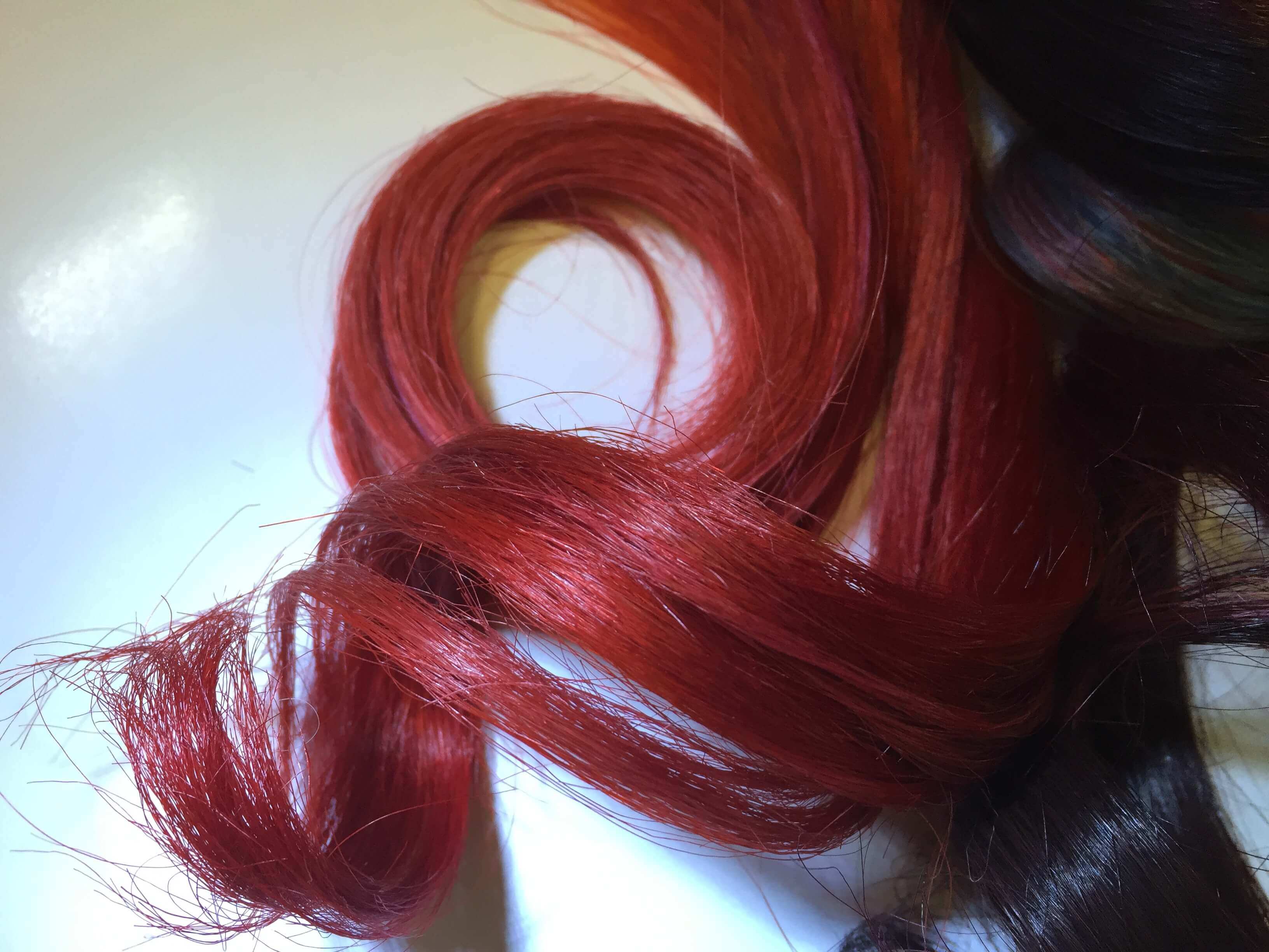 Haare-Rot
